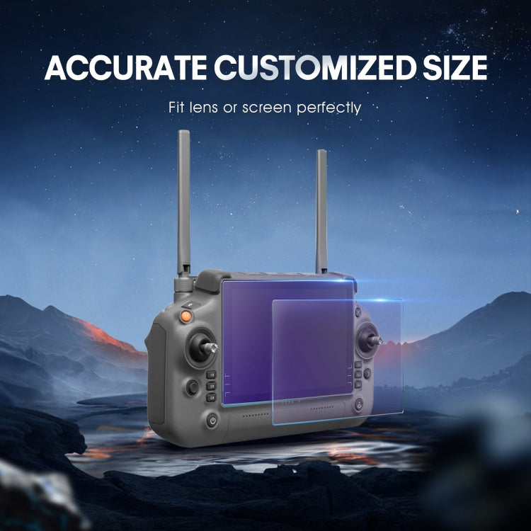 For DJI RC Plus with Screen STARTRC 2pcs Frosted Purple Eye Protection Explosion-proof Tempered Glass Film, For DJI RC Plus with Screen(2pcs) For DJI RC Plus with Screen STARTRC 2pcs Frosted Purple Eye Protection Explosion-proof Tempered Glass Film, For DJI RC Plus with Screen(2pcs)